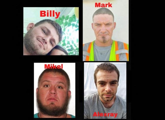Misterio en Oklahoma: 4 hombres salieron en bicicleta y fueron encontrados desmembrados