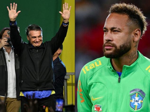 Neymar promete dedicar a Bolsonaro su primer gol en Copa del Mundo