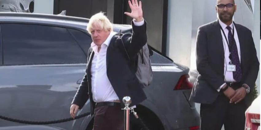 Boris Johnson recurre a Peppa Pig tras quedarse en blanco durante un  discurso ante empresarios