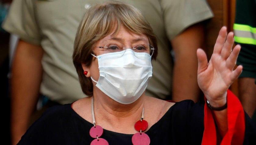 Ex Presidenta Bachelet retorna a Chile tras su paso por Ginebra