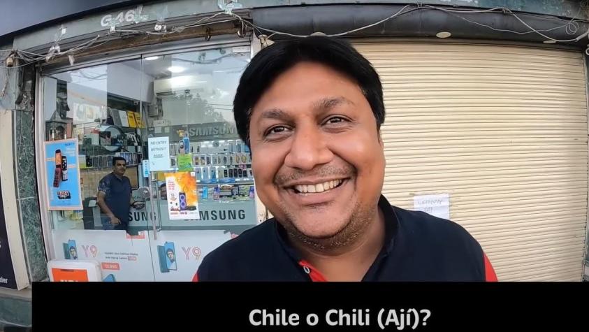 "Chile is not Chili": la campaña que derriba el mito en India de que nuestros alimentos son picantes