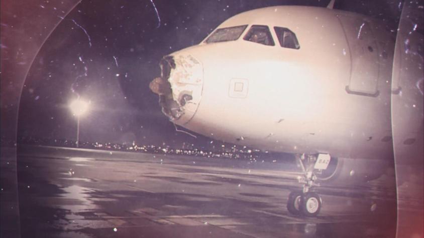 [VIDEO] Pánico en avión de Latam que aterrizó de emergencia: Quedó con severos daños