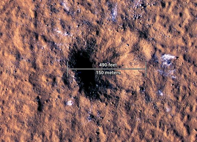 Revisa cómo se escucha el impacto de un meteorito en Marte