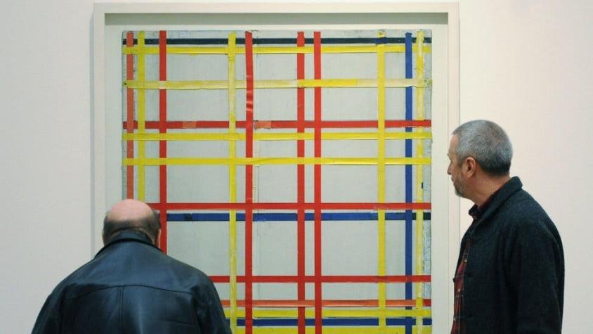 El cuadro de Piet Mondrian que estuvo más de 75 años colgado al revés