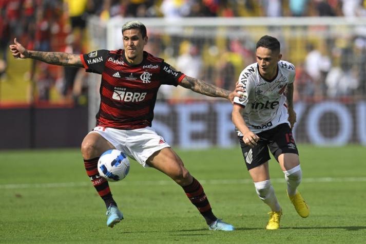 Final de Libertadores: Flamengo, con Vidal y Pulgar en la banca, está venciendo a Paranaense