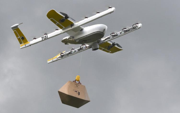 Dron de delivery de comida chocó contra tendido eléctrico y dejó a más de 2 mil familias sin luz