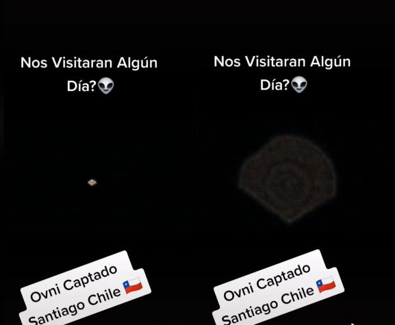Captan supuesto OVNI en Santiago: Astrónoma explicó su origen