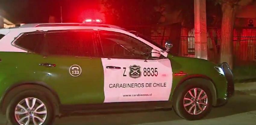Muere conductor baleado tras huir de fiscalización e intentar atropellar a carabinero en Maipú