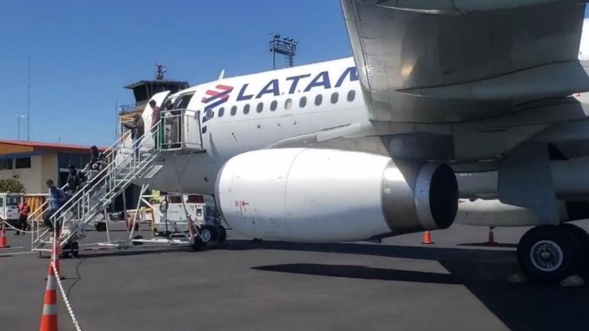 "Tengo terror": Suspenden por segunda vez vuelo de Latam de Valdivia-Santiago por problemas técnicos