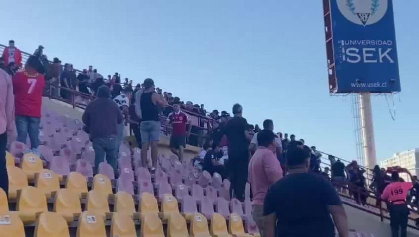 Desórdenes en el Santa Laura: Carabineros detuvo a 14 personas por ingreso irregular al estadio