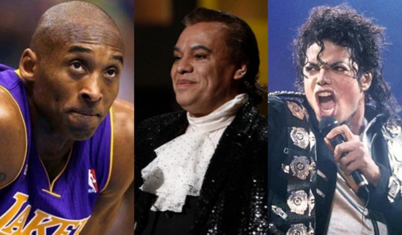 Desde Kobe Bryant a Juan Gabriel: Forbes publica lista de los famosos muertos con mayores ingreso