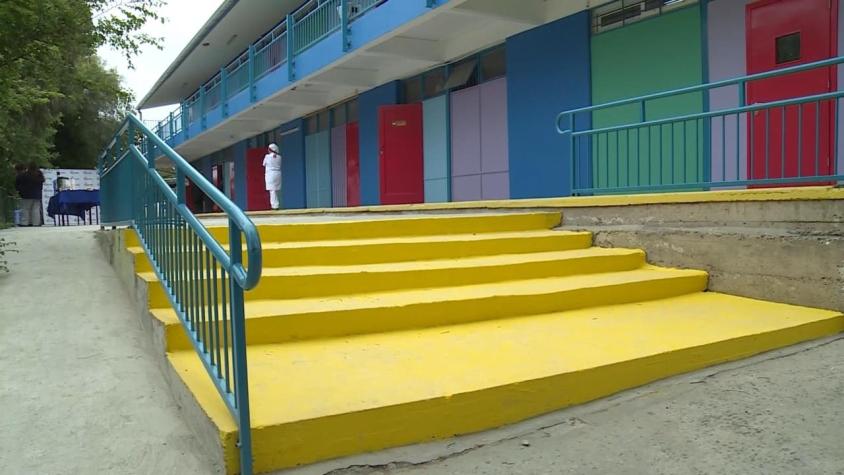 [VIDEO] Proyecto cambió la cara de pequeña escuela en Viña del Mar