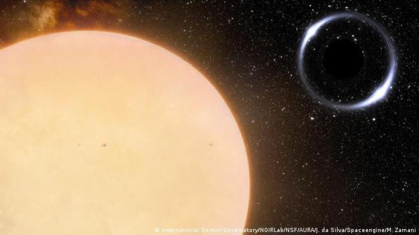 Astrónomos confirman el hallazgo del agujero negro más cercano a la Tierra