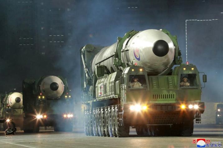 Corea del Norte lanza cuatro misiles balísticos de corto alcance al mar