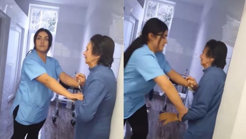 [VIDEO] Indignación contra enfermeras que golpean a una anciana en Kosovo
