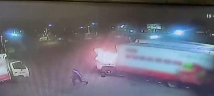 [VIDEO] Detienen a acusados de quemar camiones de empresa de carnes en Quilicura