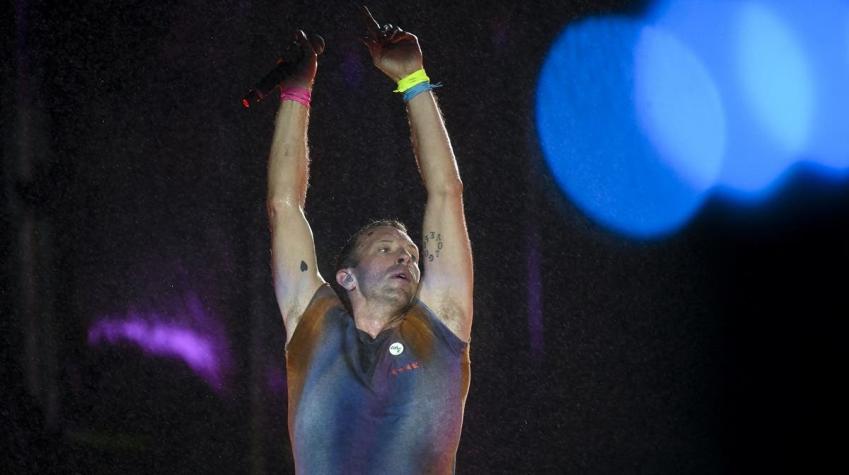 Coldplay en Argentina: Chris Martin se tatuó la frase "gracias totales" en honor a Soda Stereo