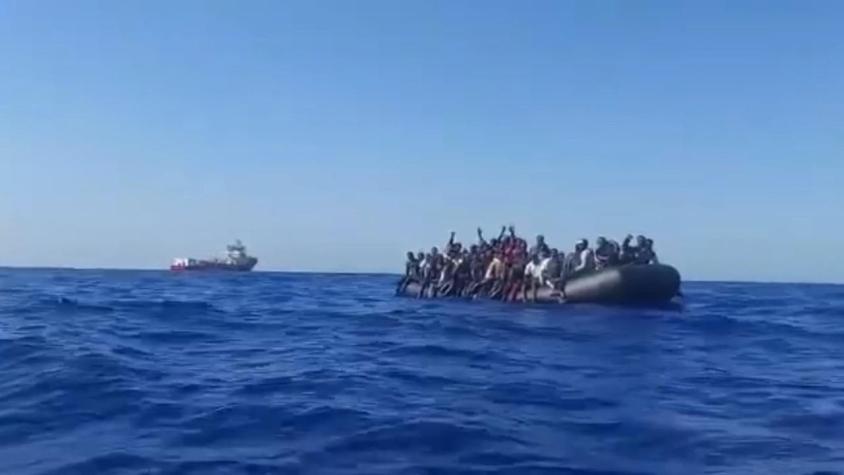[VIDEO] Barcos con cientos de migrantes bloqueados en Italia: País se niega recibirlos