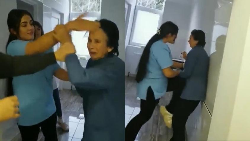 "No fui violenta ni usé mucha fuerza": Captan a enfermera golpeando a anciana con Alzheimer "No fui violenta ni usé mucha fuerza": Captan a enfermera golpeando a anciana con Alzheimer