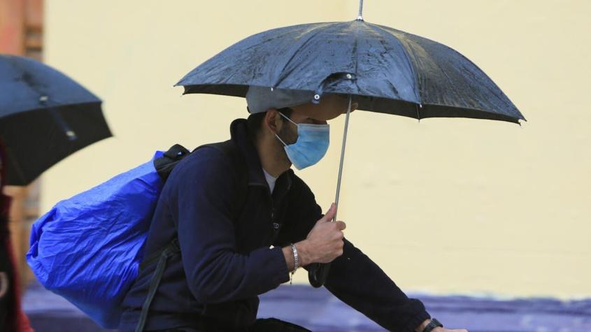 Precipitaciones en la RM este fin de semana: Cuándo lloverá y en qué sectores lo hará con más fuerza