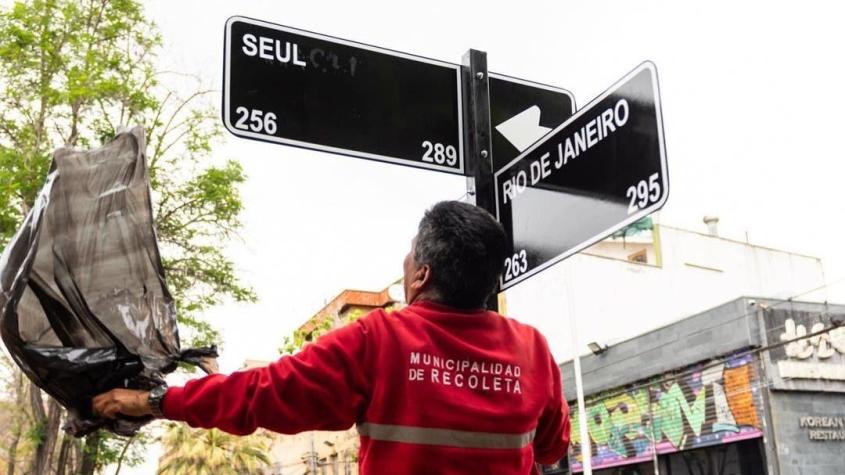 Un poco de Corea del Sur a Recoleta: Cambian nombre de calle a “Seúl”