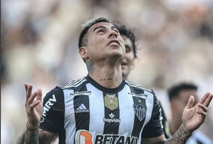 Vargas fue el héroe anotando el gol del triunfo del Mineiro a Corinthians