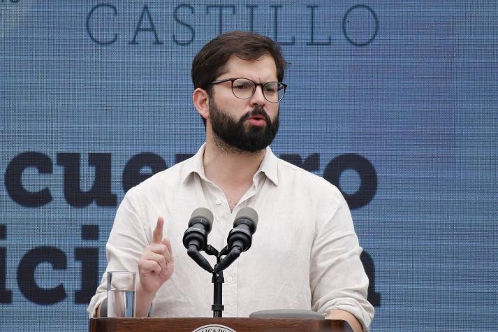 Cadem: Desaprobación al mandato del Presidente Gabriel Boric cae 11 puntos y llega al 58%