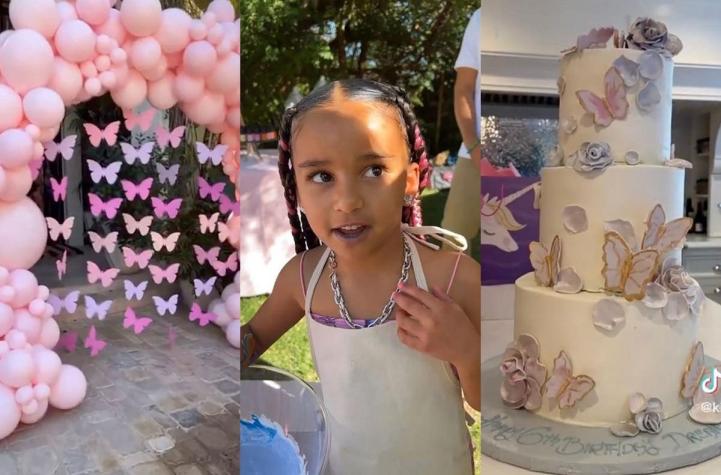 Así fue el espectacular cumpleaños de Dream Kardashian: tuvo temática de mariposas 'extravaganza'