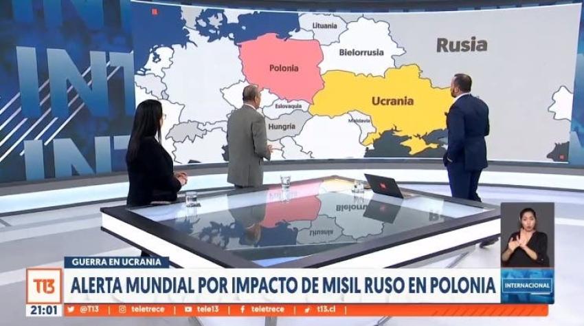 [VIDEO] Guerra en Ucrania: Alerta mundial por impacto de misil ruso en Polonia