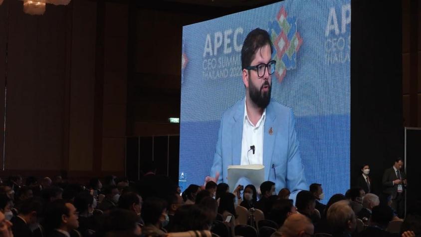 [VIDEO] APEC 2022: Presidente Boric acusa presiones por guerra comercial entre China y EEUU