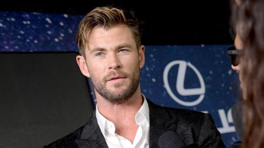 “Mi mayor temor”: Chris Hemsworth descubre que tiene mayor riesgo de padecer grave enfermedad