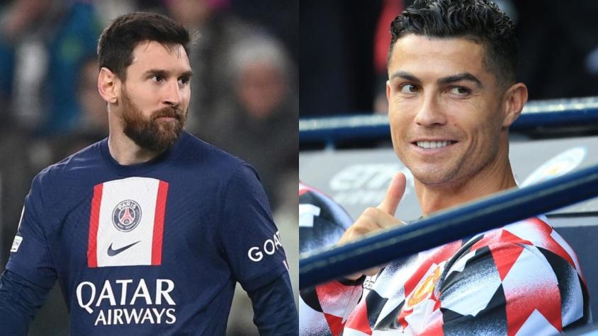 Jugando ajedrez: La icónica imagen de Messi y Ronaldo a un día del inicio de Catar 2022