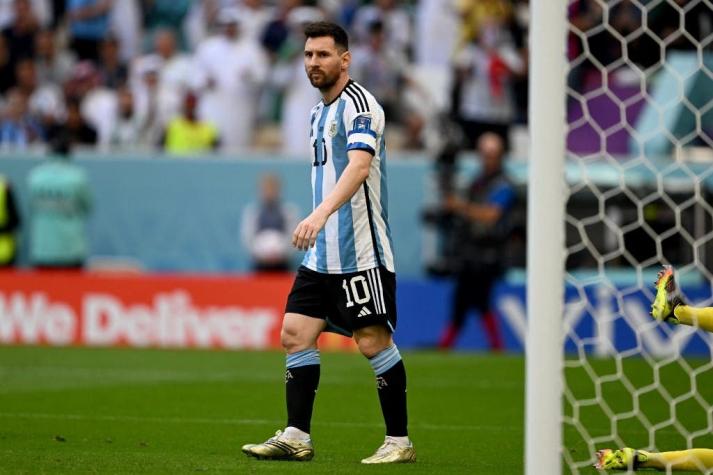 Messi tras histórica derrota ante Arabia Saudita: "Es un golpe muy duro para todos"