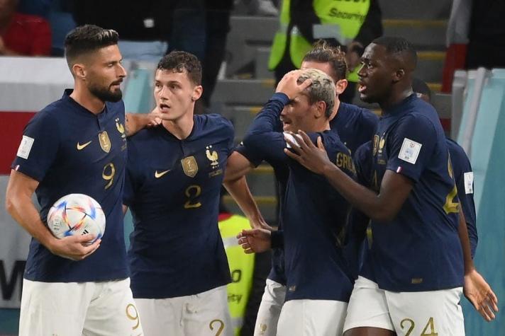 Francia golea a Australia en su debut en el Mundial de Catar