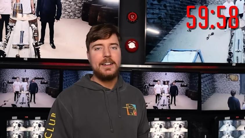 Reportan que MrBeast, el youtuber que regala dinero, está en Chile