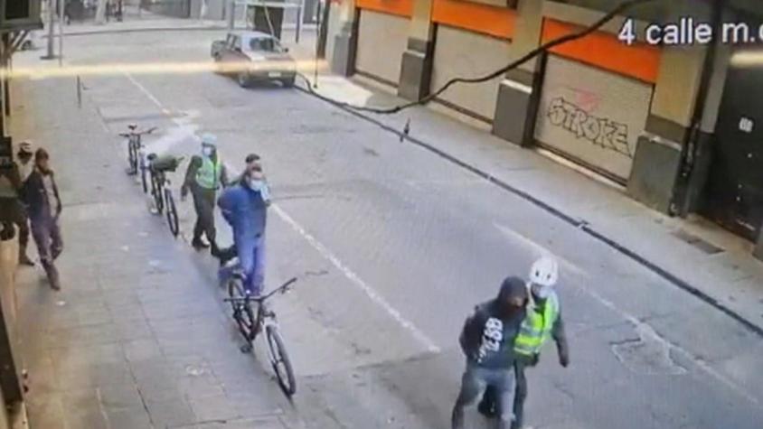 [VIDEO] Así colaboraban los carabineros detenidos con banda criminal en Santiago