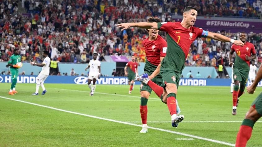 Portugal debuta con una victoria sobre Ghana y Cristiano Ronaldo hace historia en Catar 2022