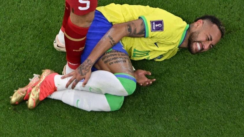 Alerta roja en Brasil: Confirman que Neymar sufrió un esguince de tobillo en victoria ante Serbia