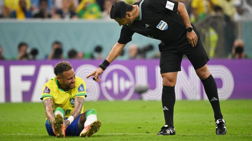 Neymar se somete a exámenes médicos tras sufrir lesión en el debut de Brasil en Catar 2022