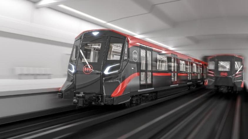 "Un aire a Darth Vader": Metro de Santiago presenta los modernos trenes que tendrá la Línea 7