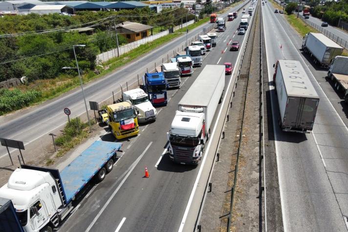 Paro de camioneros: se reportan 48 focos de movilización y cinco cortes parciales de ruta