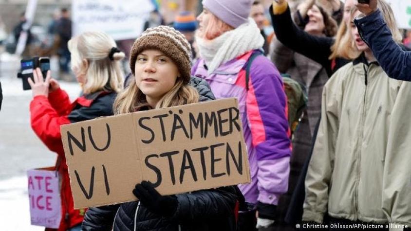 Greta Thunberg y cientos de jóvenes demandan al Estado sueco