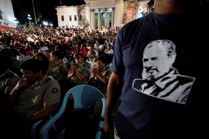 Cubanos recuerdan a Fidel Castro en 6to aniversario de su muerte
