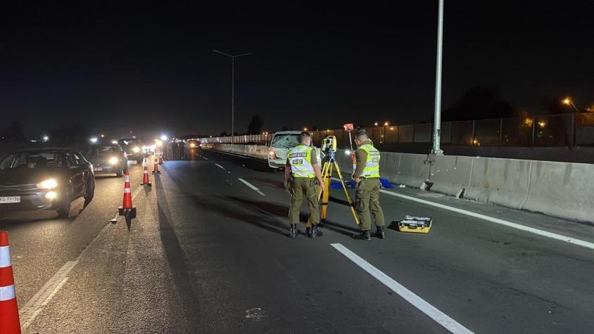 Hombre muere tras ser atropellado en plena Ruta 78