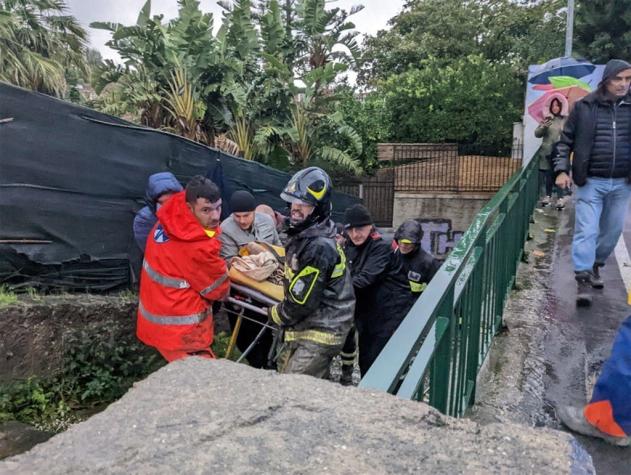 Al menos ocho muertos tras deslizamiento de tierra en isla italiana de Isquia