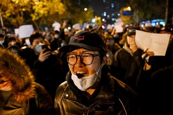 Se multiplican protestas en China contra la política de "cero covid"