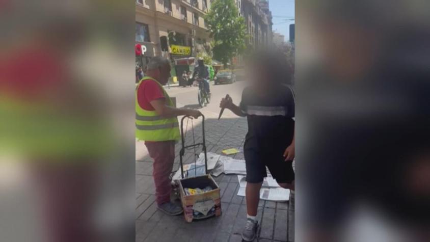 Delegada RM repudia video de niños con cuchillos: "Es una vulneración de su integridad" Delegada RM repudia video de niños con cuchillos: "Es una vulneración de su integridad"