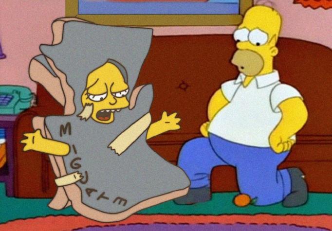 Encargó una torta de Lisa Simpson y el resultado fue desastroso