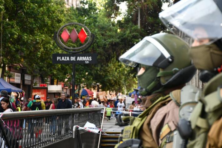 Así luce la Plaza de Armas sin vendedores ambulantes tras operativo policial