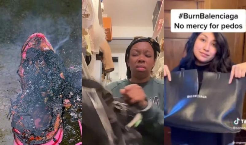 Influencers quemando la ropa y tiendas sin gente: así está Balenciaga tras polémica campaña